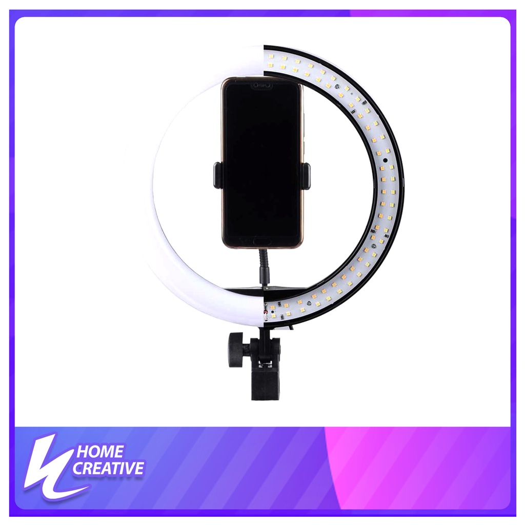 Lampu Make Up BONUS SHOPEEPAY 5000 Lampu Selfia LED 120 LED 10 Inch Bonus Holder+Mini Tripod