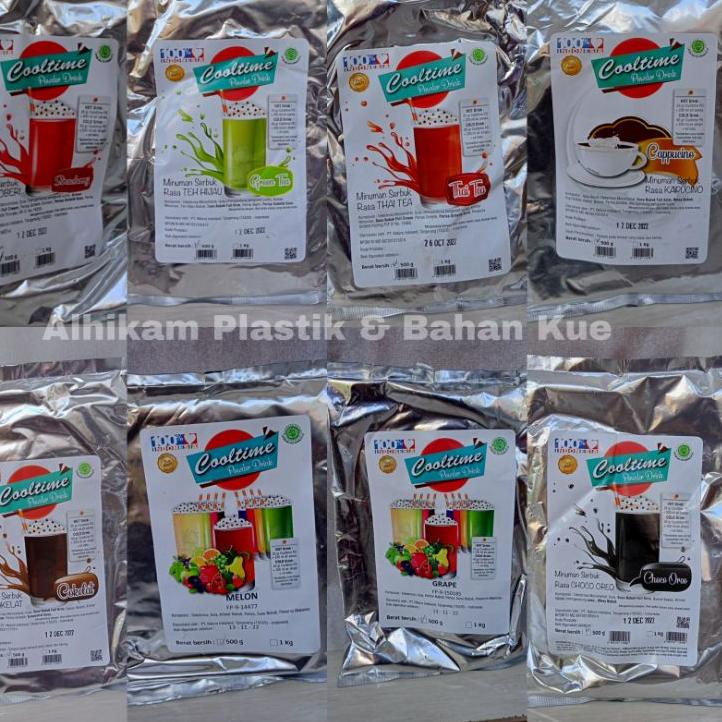 

⚡ERBA MURAH Cooltime Powder Drink Cool time Bubuk Minuman All Variant 500gr paling murah