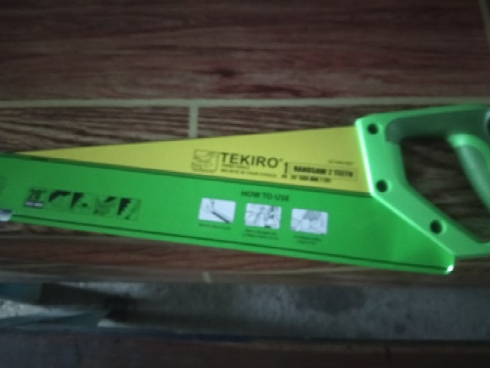 Tekiro Gergaji 20inch Tpr 2mata Hand Saw 2 Teeth Original
