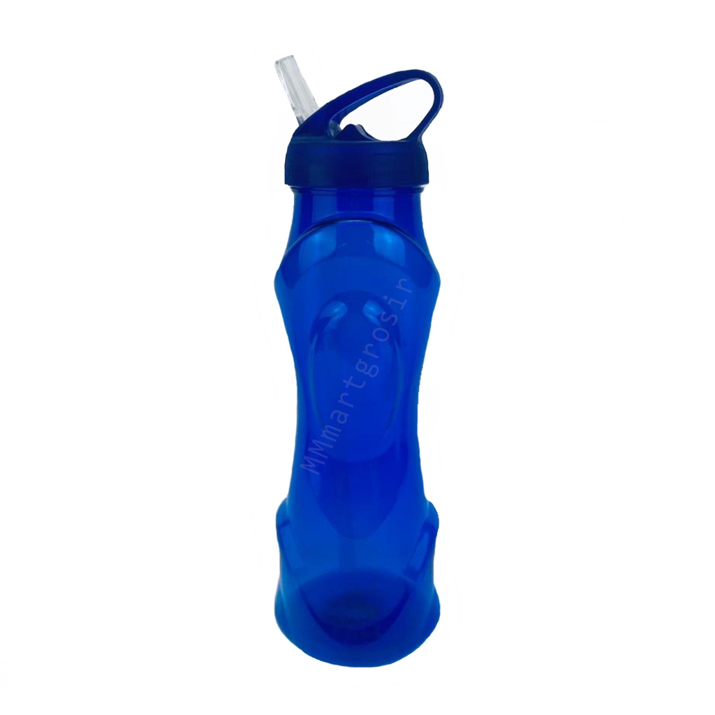 Botol Minum Sedot/Botol minum tutup flip/Botol minum /jx-601/warna Biru/600ml