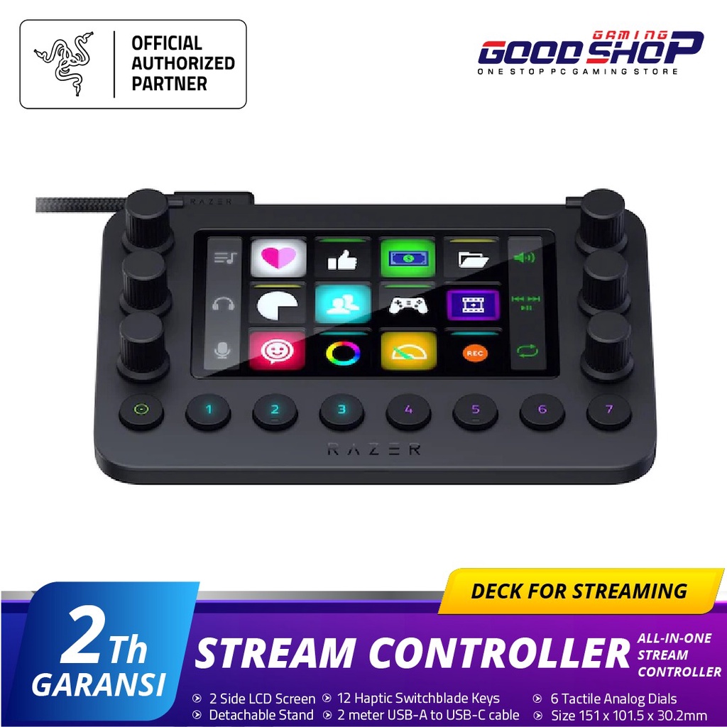 Razer Stream Controller - Deck For Streaming