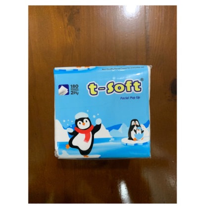 Tisu Kering Tissue Kering T Soft Facial Tissue 250 Sheet