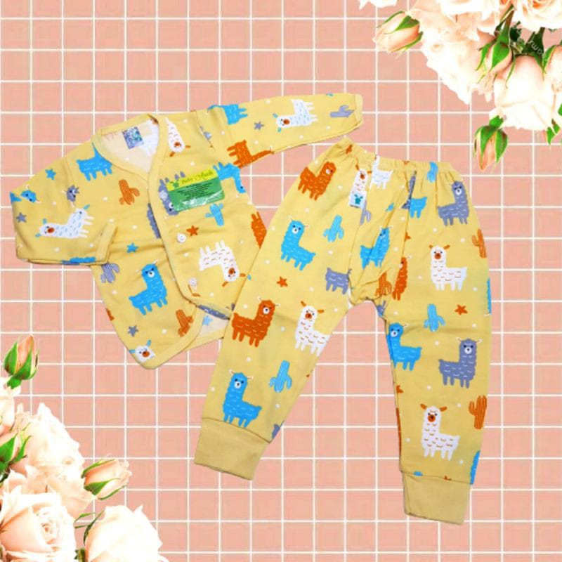 ARUCHI STELAN BAYI / PIYAMA ANAK VELVET / BABY SET // SYA S1  stelan baju bayi new born