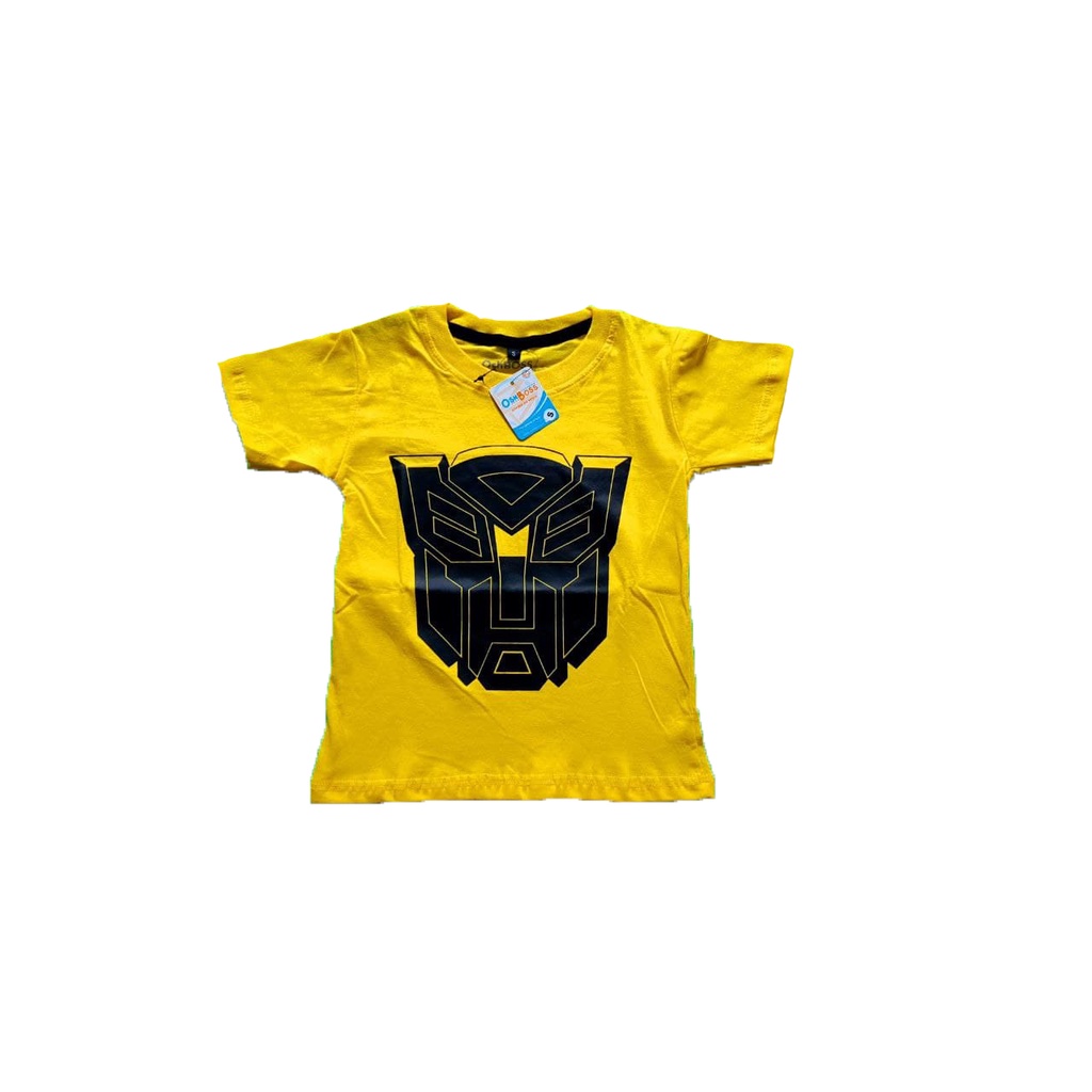 Baju / Kaos Distro Anak Laki Laki dan Perempuan/ Unisex / Baju / Motif Transformer-2