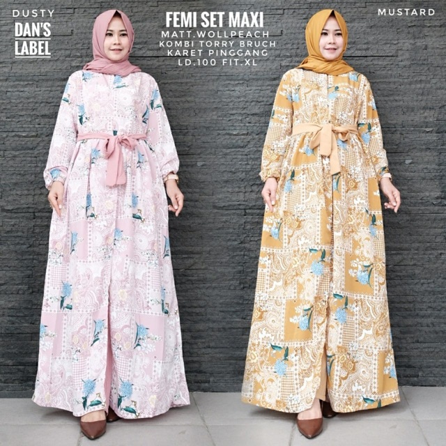 

FEMY SET MAXI BY DANS LABEL