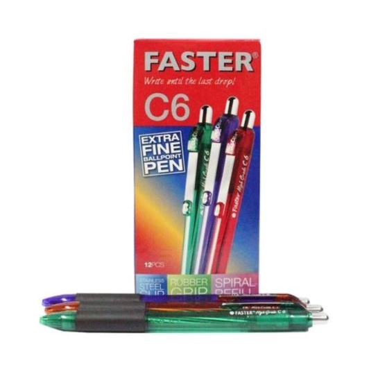 

pulpen ballpoint faster C6