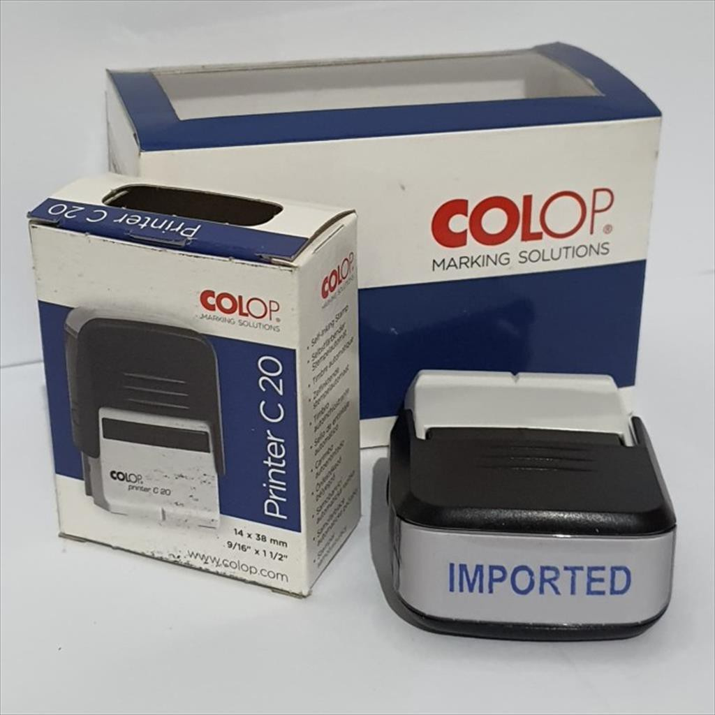 

Stamp Colop Printer C 20: Imported (Blue)