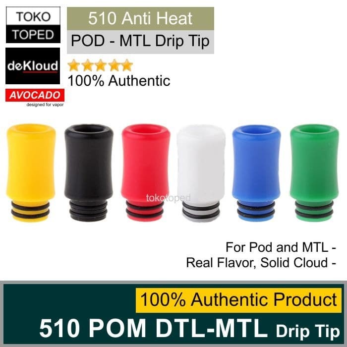 AN DTLX MTLx 510 Dripp Tipx | original