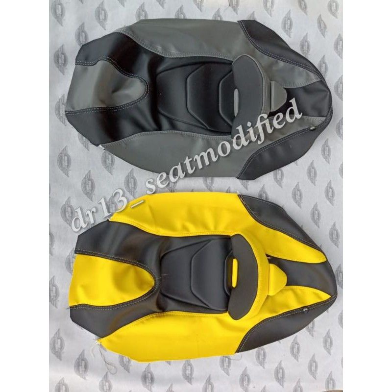 COVER KULIT JOK CUSTOM YAMAHA FREEGO NMAX AEROX LEXI BAHAN ORIGINAL MBTECH