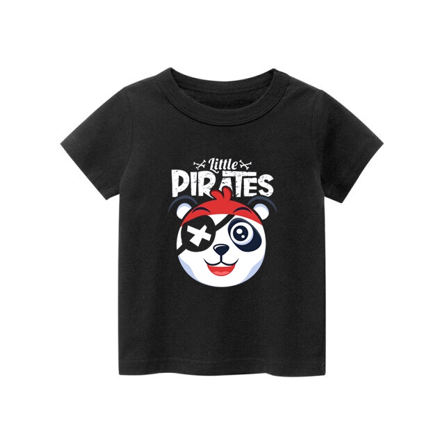 Kaos anak LITTLE PIRATES kaos anak usia1-8 tahun