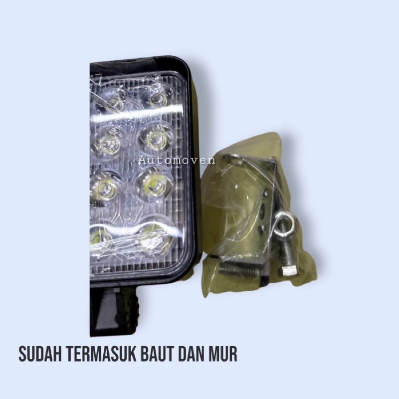 FOG LAMP LED 16 titik 48 watt putih lampu sorot tembak LED