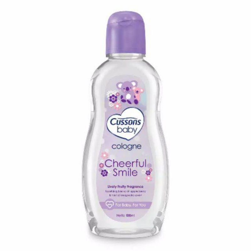 Cussons Baby Cologne 100 ml free bubble dan dus