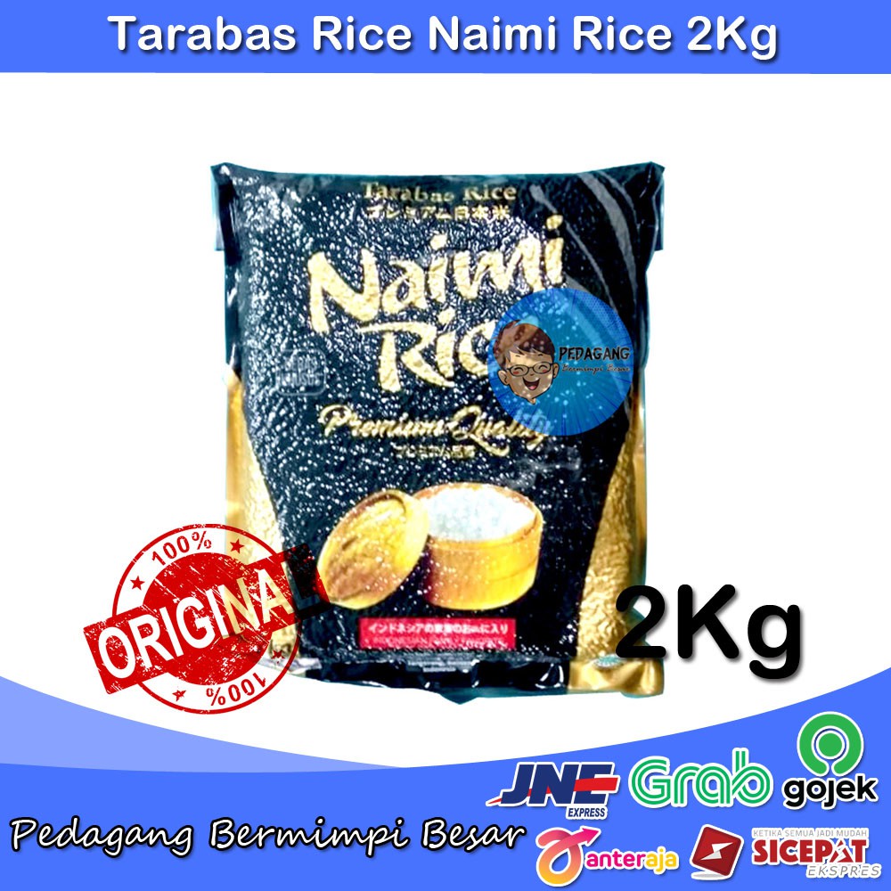 Tarabas Rice Naimi Rice Japan Original 2Kg | Beras Jepang