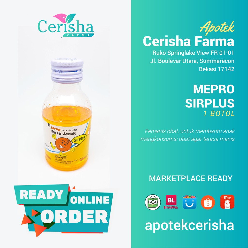 

Sirplus sirup rasa jeruk