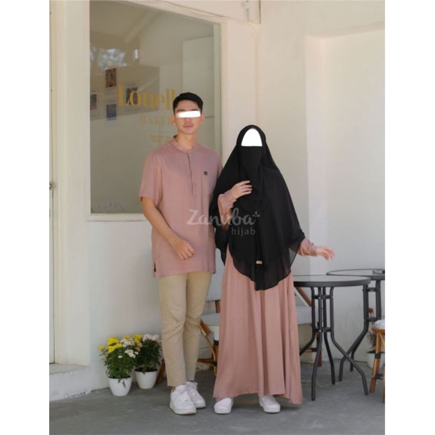 Couple Zanel Diamond by Zanuba (Koko & Gamis tanpa Khimar)