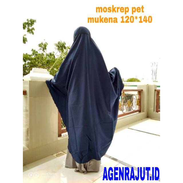 KHIMAR MOSKREP EXTRA JUMBO Pet Antem Uk.120*140/KHIMAR MOSKREP PET Uk MUKENA