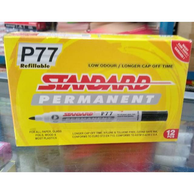 

Spidol permanen merk standard