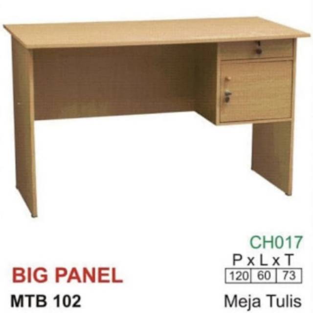 

Meja Tulis Big Panel MTB 102