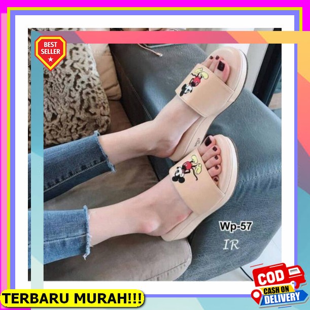 Wedges Wanita Sendal Widges Kekinian 2022 Wejes Import Murah Kondangan Weges Pesta Terbaru Cewek Wa 