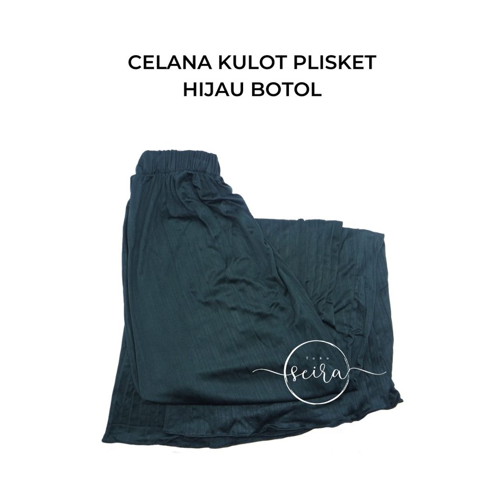 [BISA COD] Kulot ( Celana ) Plisket Premium