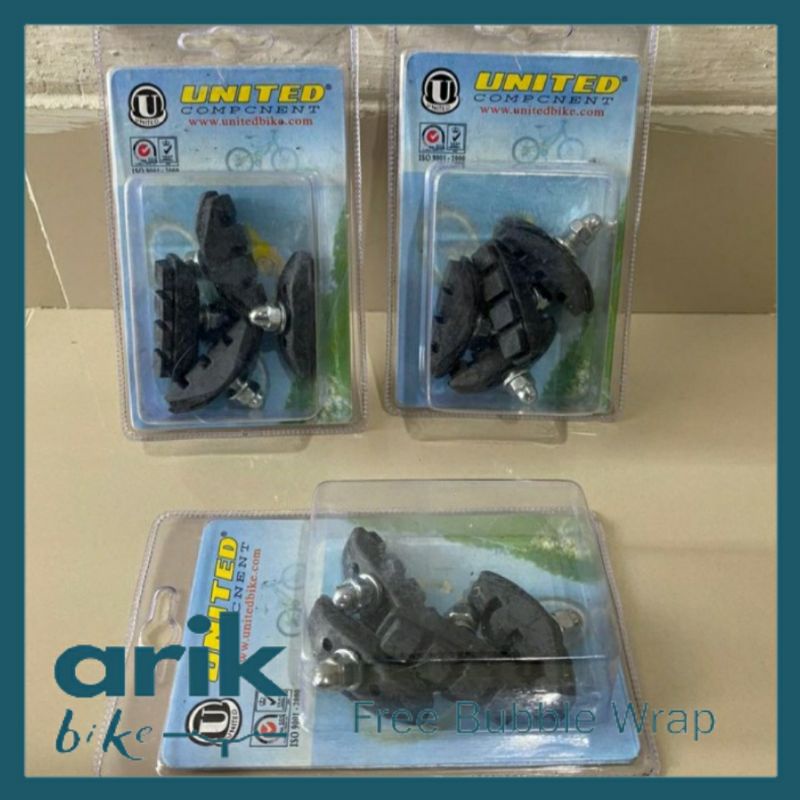 Karet Rem Sepeda Ubrake United U brake Model Jepit BMX Mini