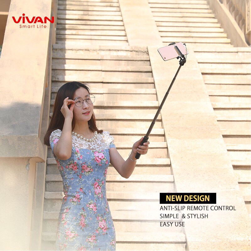 VIVAN Tongsis Kabel HP Selfie/Selfi Stick - Garansi Resmi 1 Tahun - STX