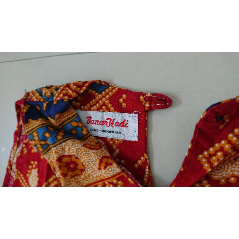 preloved baju batik anak perempuan danar hadi