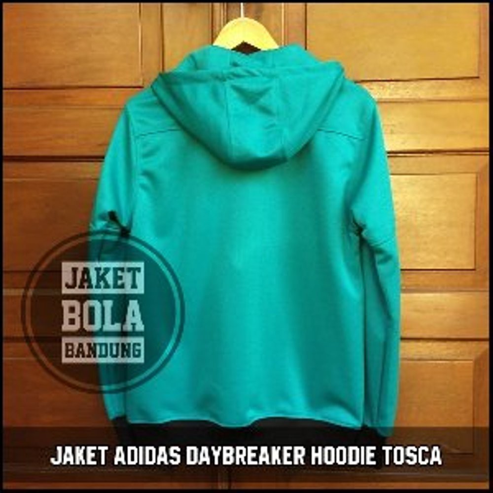 TERKEREN JAKET ADIDAS DAYBREAKER HOODIE TOSCA, GRADE ORI Jaket Kekinian