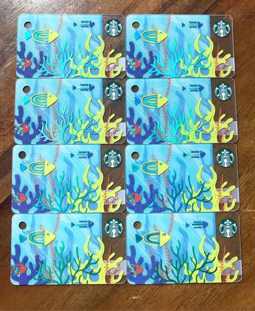 Starbucks Indonesia Summer Cards (small card)