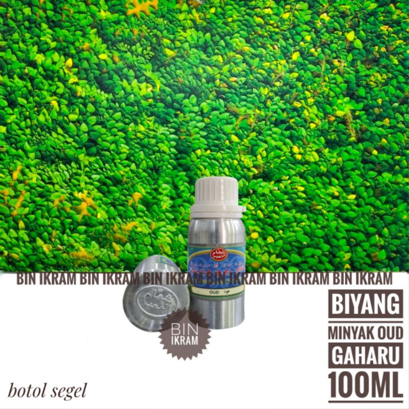 Bibit Minyak Wangi Oud Gaharu 100ml Parfum Gahru Biang Segel Asli Kayu Gahru