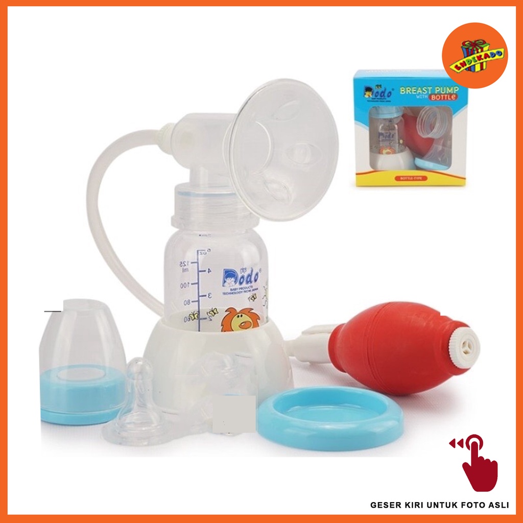 MAKASSAR! DODO BREAST PUMP MANUAL DAC003 - Pompa Asi Set