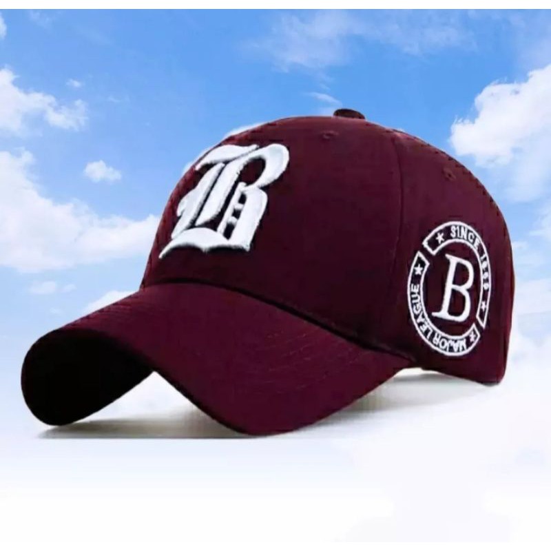 Topi Baseball Cap LB Burisil Bluemountain 1868 Topi Distro Premium Original Topi Pria Termurah