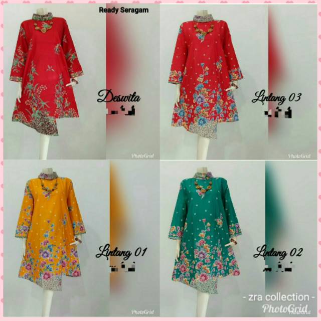 Best Seller Tunik Deswita Lintang 123.matt Katun Primissima/unggul Jaya Ld 102 Fit To Xl.batik Pekalongan 3m5a6nSJQBo9g