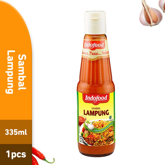 

Sambal Indofood Lampung Pet 335 ML X 1 Pc