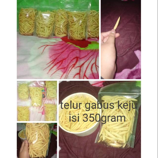 

Telur gabus keju 350gr