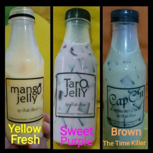 

Minuman Jelly Aneka Rasa