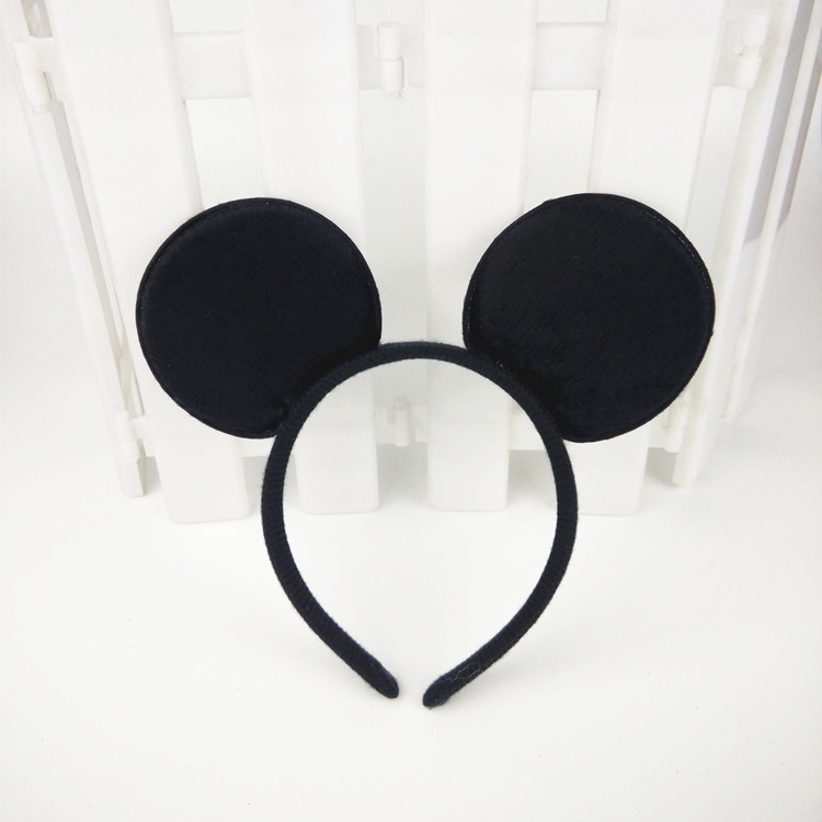 Disney's Populer Mickey dan Minnie Headband Kinerja Mickey Ikat Kepala Lucu Mickey Mouse Telinga Busur 61 Hari Anak Diikat Hiasan Kepala