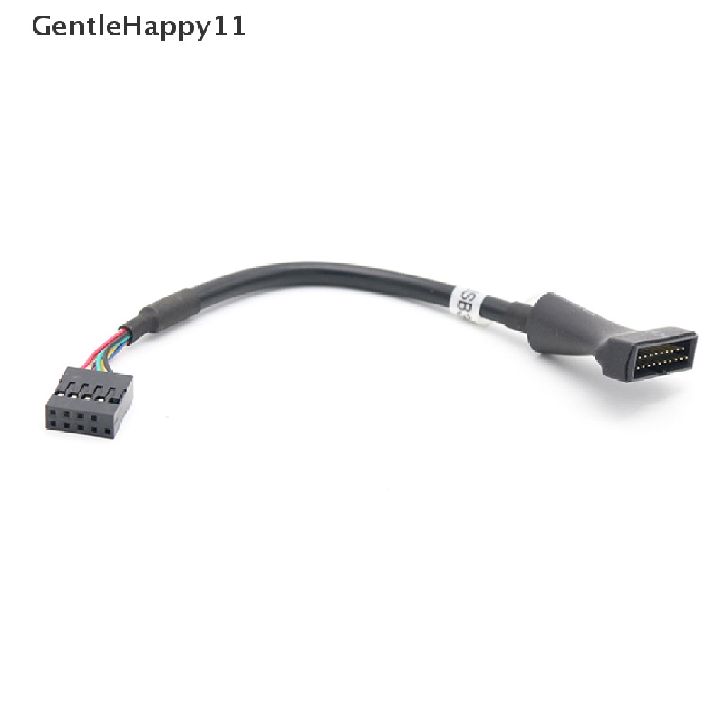 Gentlehappy Kabel Adapter Konverter Motherboard Usb 3.0 20pin Ke Usb 2.0 9pin