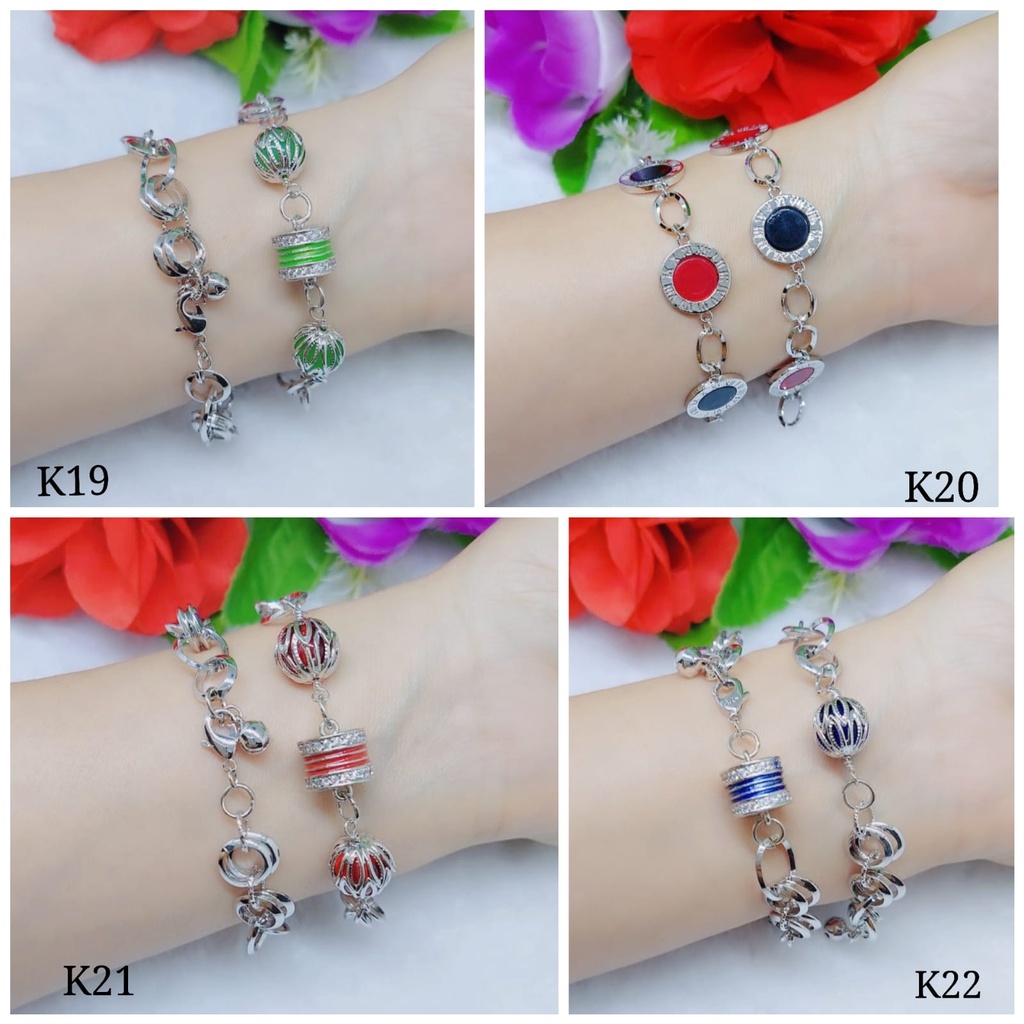 Gelang xuping permata lapis emas perhiasan fashion K19-K22