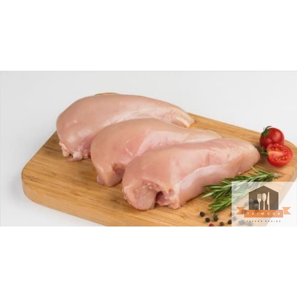 

Dada Ayam Fillet Boneless Premium Quality Frozen 1 Kg