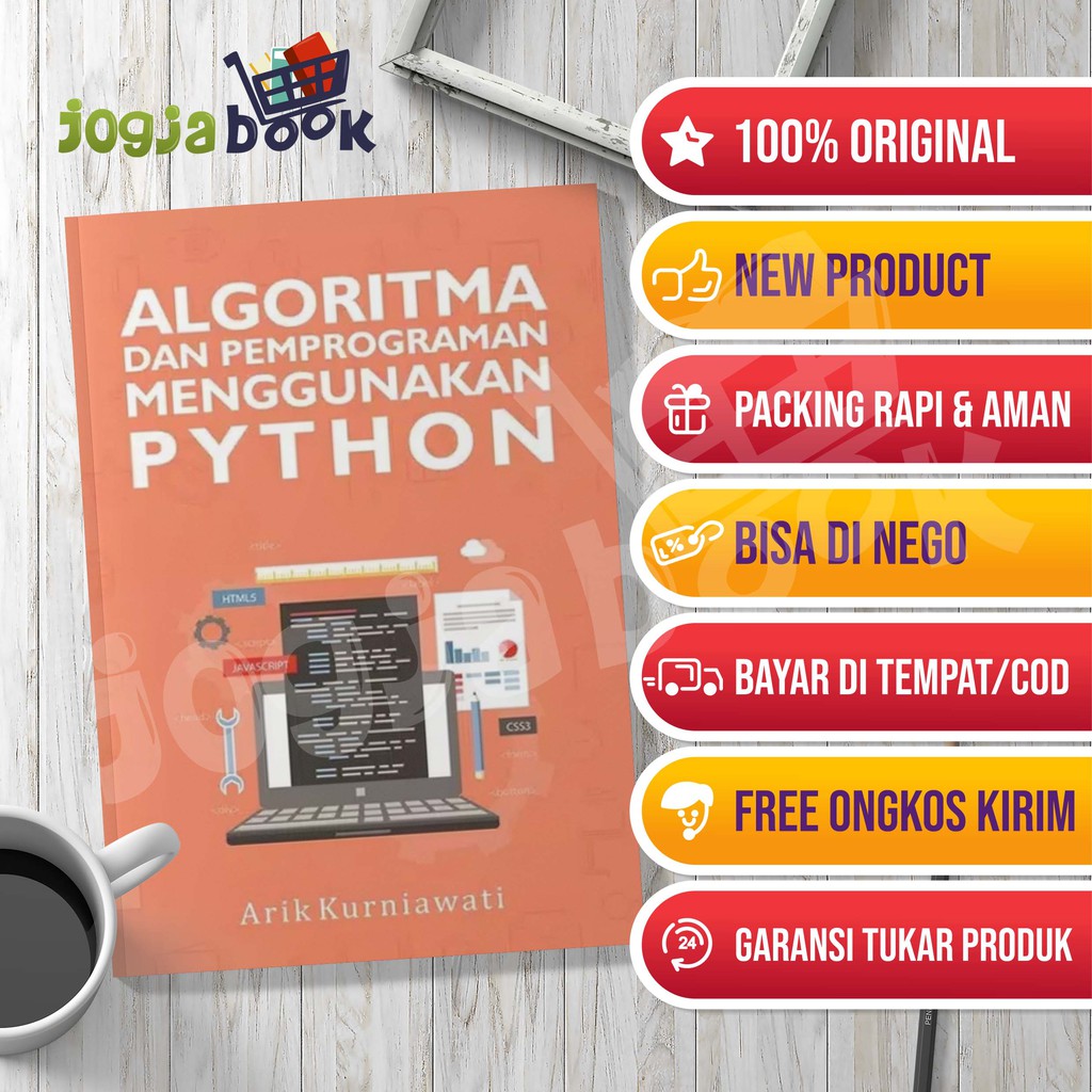 Jual Buku Algoritma Dan Pemrograman Menggunakan Python Shopee Indonesia