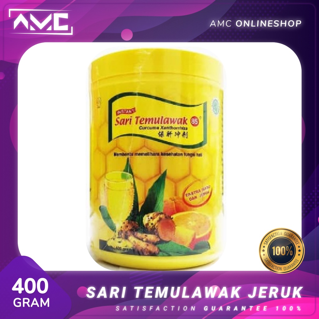 

Toples sari temulawak 85 Instan Plus madu jeruk Toples 400 gr