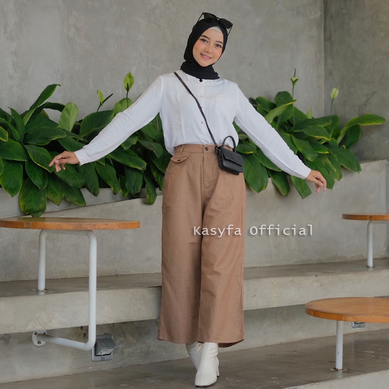 CHISA KULOT LINEN VARIASI POCKET