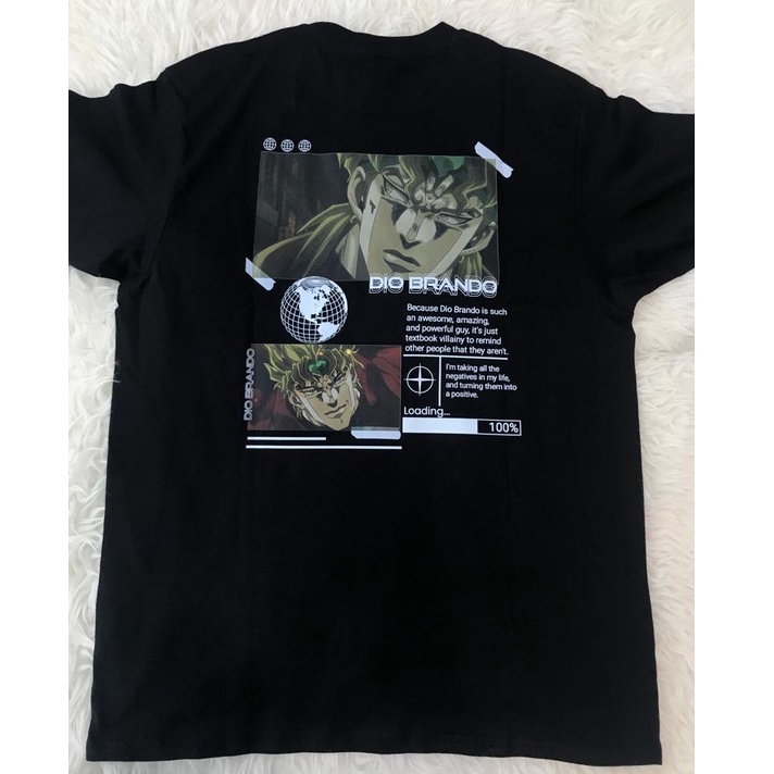 Tshirt Dio Brando Anime Manga Jojo's Bizarre Premium Unisex