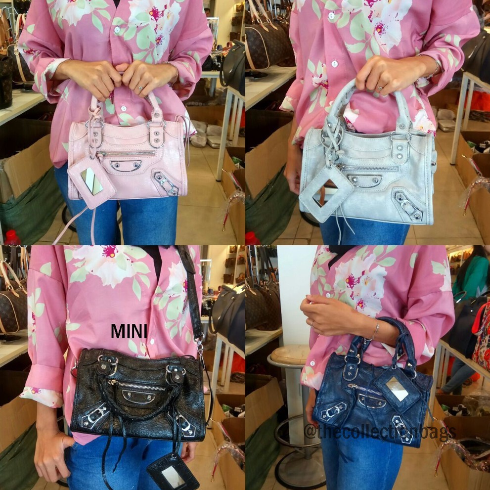 Dijual TAS BALENCIAGA EDGE MINI SHW SEMI PREMIUM 501-8 DAN MIRROR TAS MURAH NEW ITEM Berkualitas