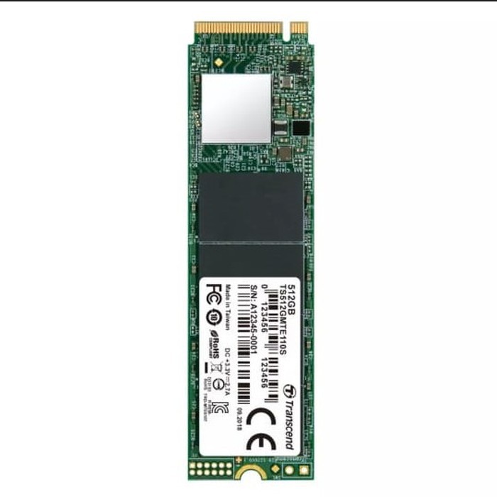 SSD M.2 NVME Transcend MTE110S 128GB / 256GB / 512GB / 1TB M.2 PCIe NVMe