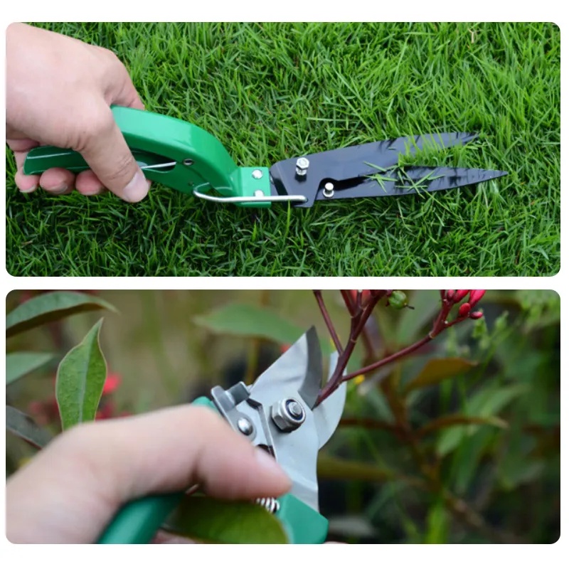 Set Gardening Alat Berkebun isi 10 Pcs Warna  Garpu Kebun Gunting Tanaman Sekop Berkebun