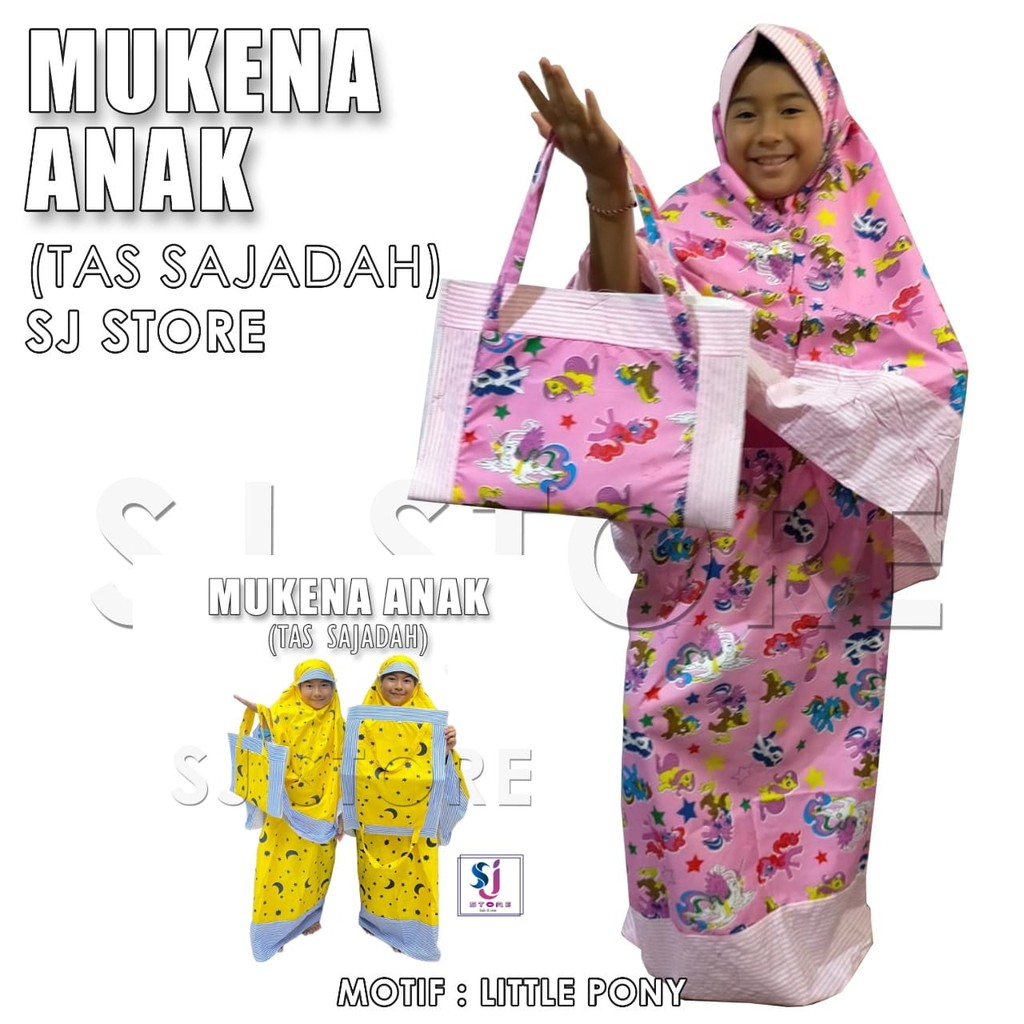 MUKENAH ANAK PEREMPUAN / MUKENA ANAK KARAKTER TERMURAH 1 - 10 TAHUN