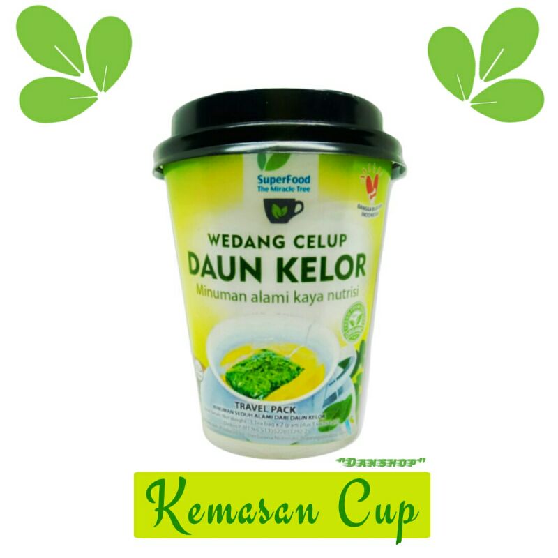 

Wedang Celup Daun Kelor Kemasan Cup / Travelpack Teh Celup Daun Kelor Cup Travelpack