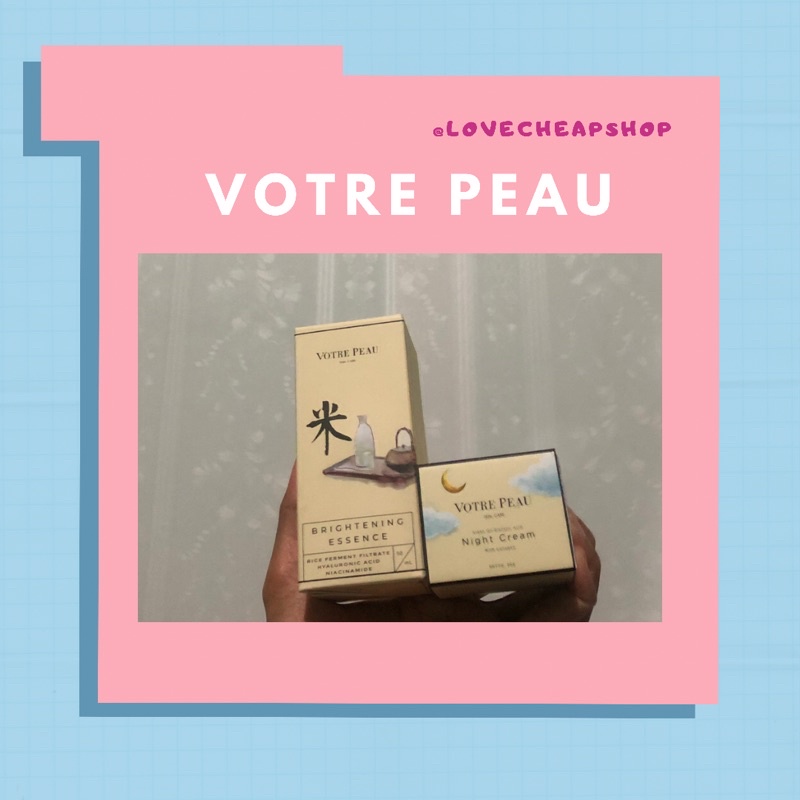 VOTRE PEAU READY STOCK